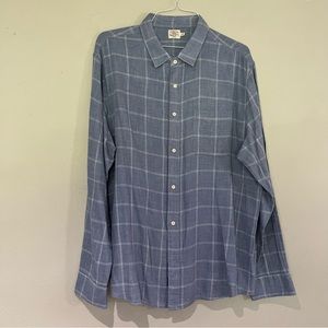 Faherty men’s long sleeve button down shirt sz xxl